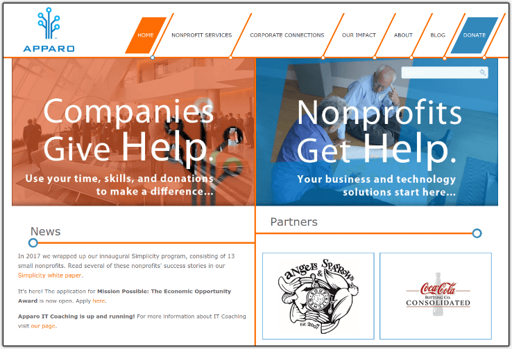 Check out Apparo to see if their nonprofit technology consulting services can help your organization grow.