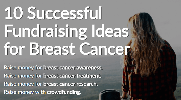 cancer fundraising ideas