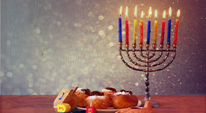 Selling Hanukkah cards is a fun fundraising idea for the holiday season.