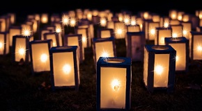 Organize a luminaria ceremony to raise money for cancer research research, awareness and treatment.