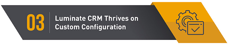 To get the most from Luminate CRM, your nonprofit should work with a developer to configure the platform in a unique way.