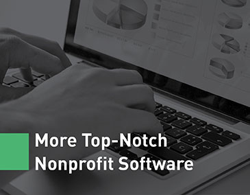 Find even more nonprofit software to power your mission by reading our reviews.