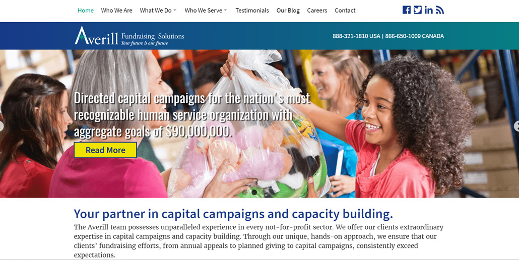 Check out Averill for your capital campaign consulting needs.