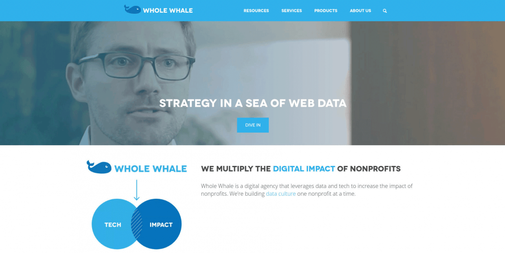 Discover how the nonprofit consulting firm Whole Whale can help your nonprofit through digital strategy.