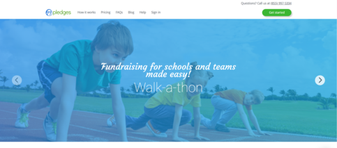 99Pledges can help you set up a great fundraiser for your school.
