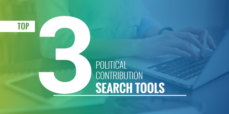 The Top 3 Political Contributions Search Tools