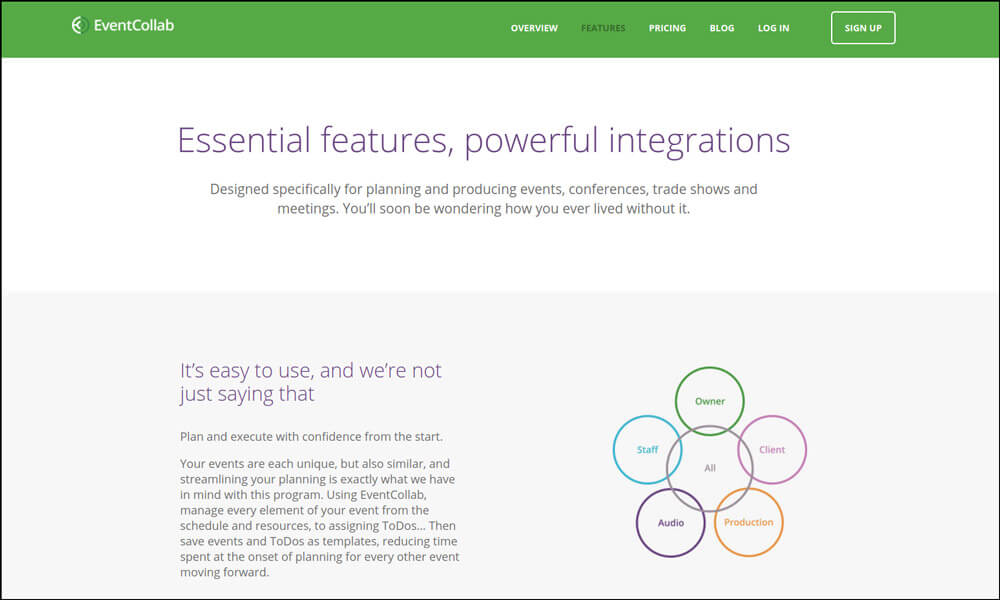 EventCollab is a Cvent competitor built specifically for event planners.
