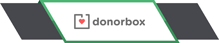DonorBox is a top donation button provider.