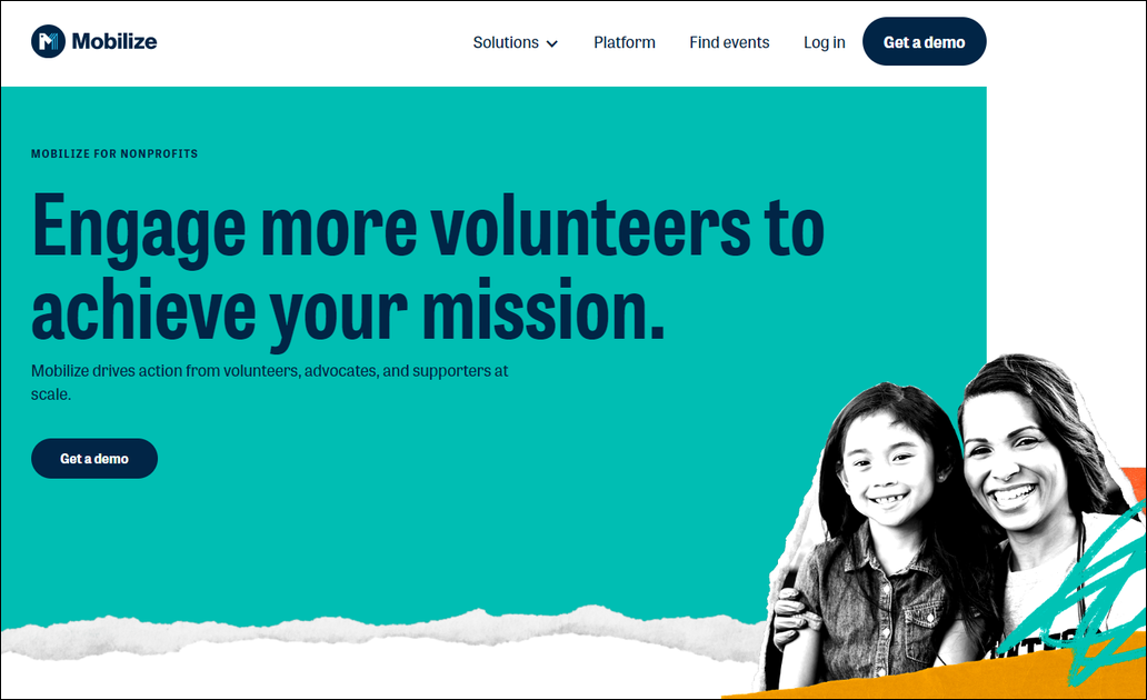 Mobilize is the top platform for recruiting supporters and event management tools for nonprofits and other organizations.