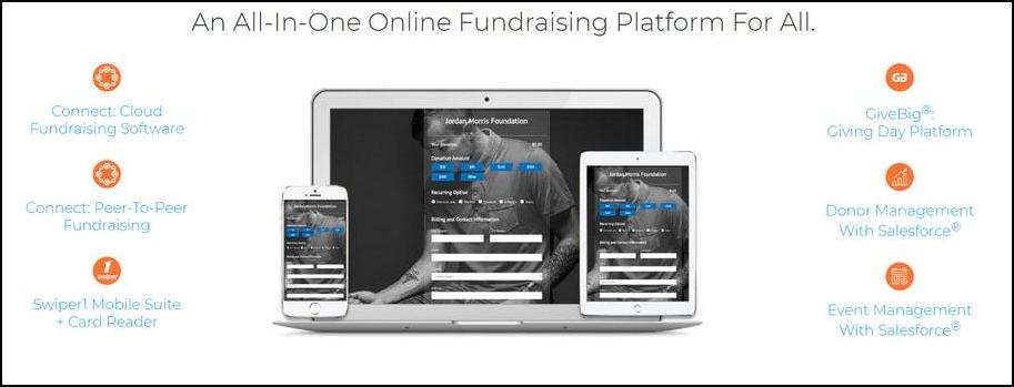 Click&Pledge is a leading fundraising platform that also offers a top Salesforce app for nonprofits.