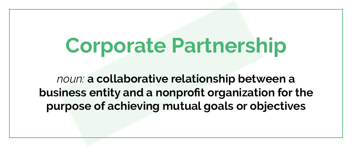Defining corporate partnerships