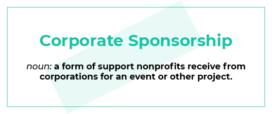Learn how to identify corporate sponsorships by learning the basics.
