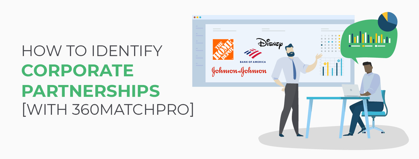 How to identify corporate partnerships with 360MatchPro
