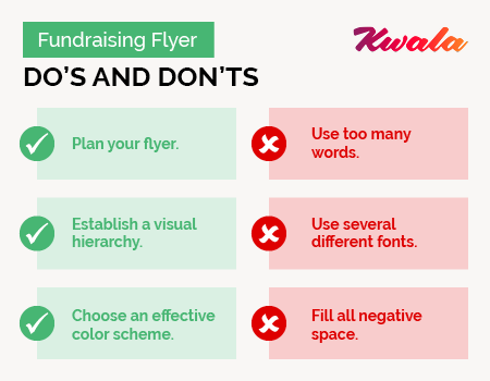 These graphic design tips help you make your best fundraising flyer.