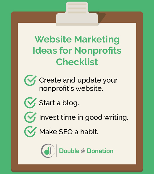 Check out these website marketing ideas for nonprofits.