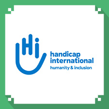 This nonprofit logo is an example of using the name in the logo design.