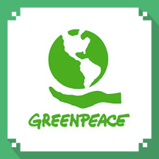 This nonprofit logo is an example of how green signals an environmental cause.