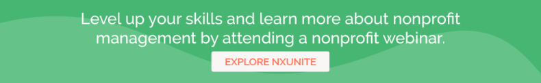 Join one of NXUnite's upcoming nonprofit webinars.