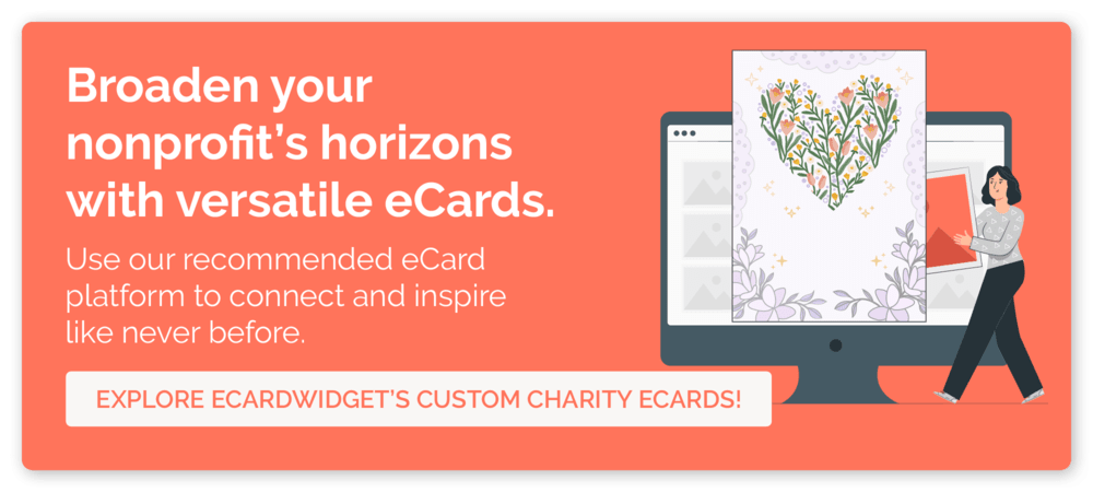 Click here to learn how to create and sell compelling nonprofit eCards with eCardWidget.