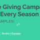 Employee Giving Campaign Ideas Graphic