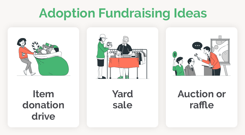 Here are three simple adoption fundraising ideas.