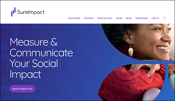 Learn how to use their impact measurement tools on the SureImpact website.
