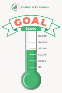 fundraising goal chart template