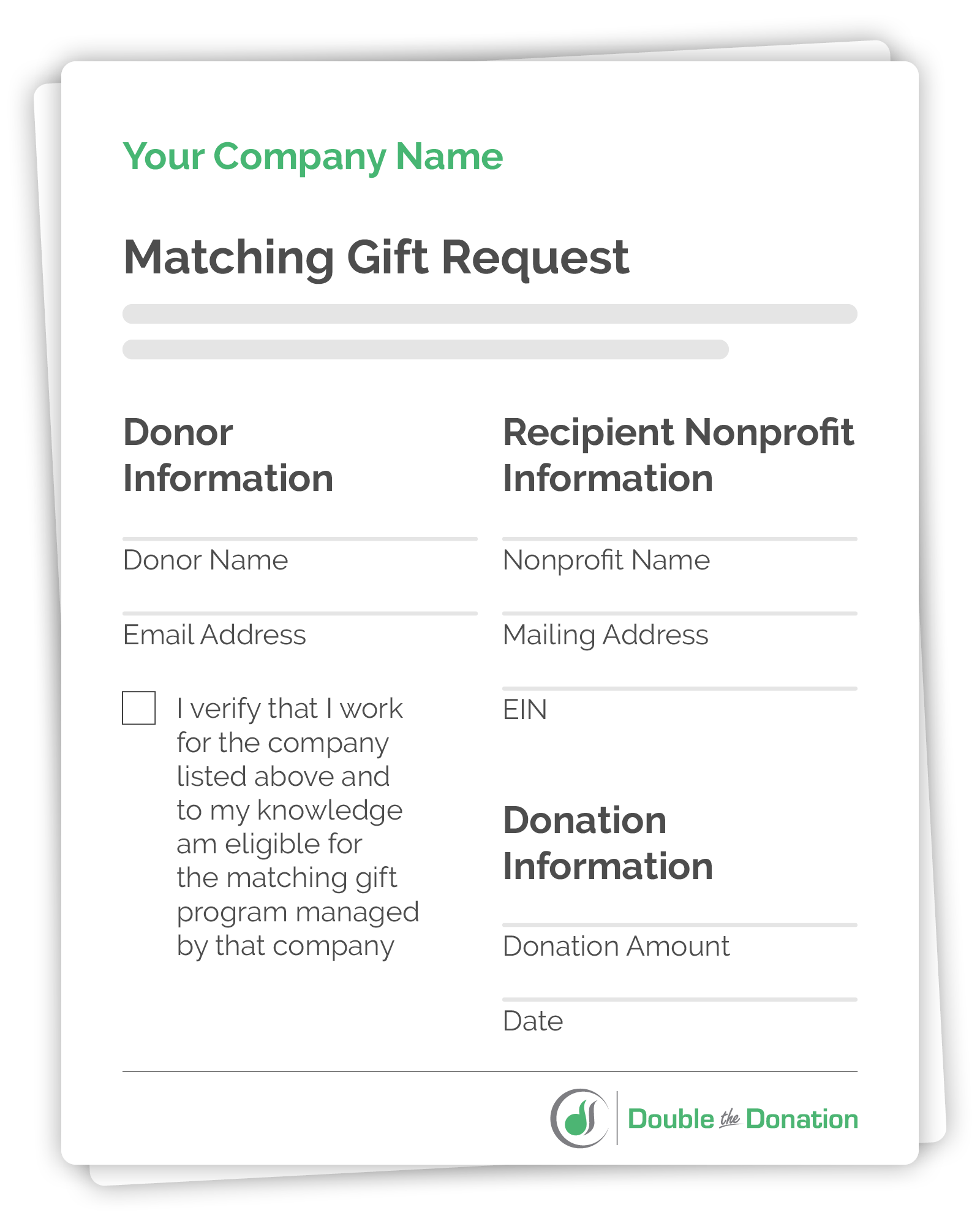 How to Use Matching Gift Forms 101: A Nonprofit Guide - Getting