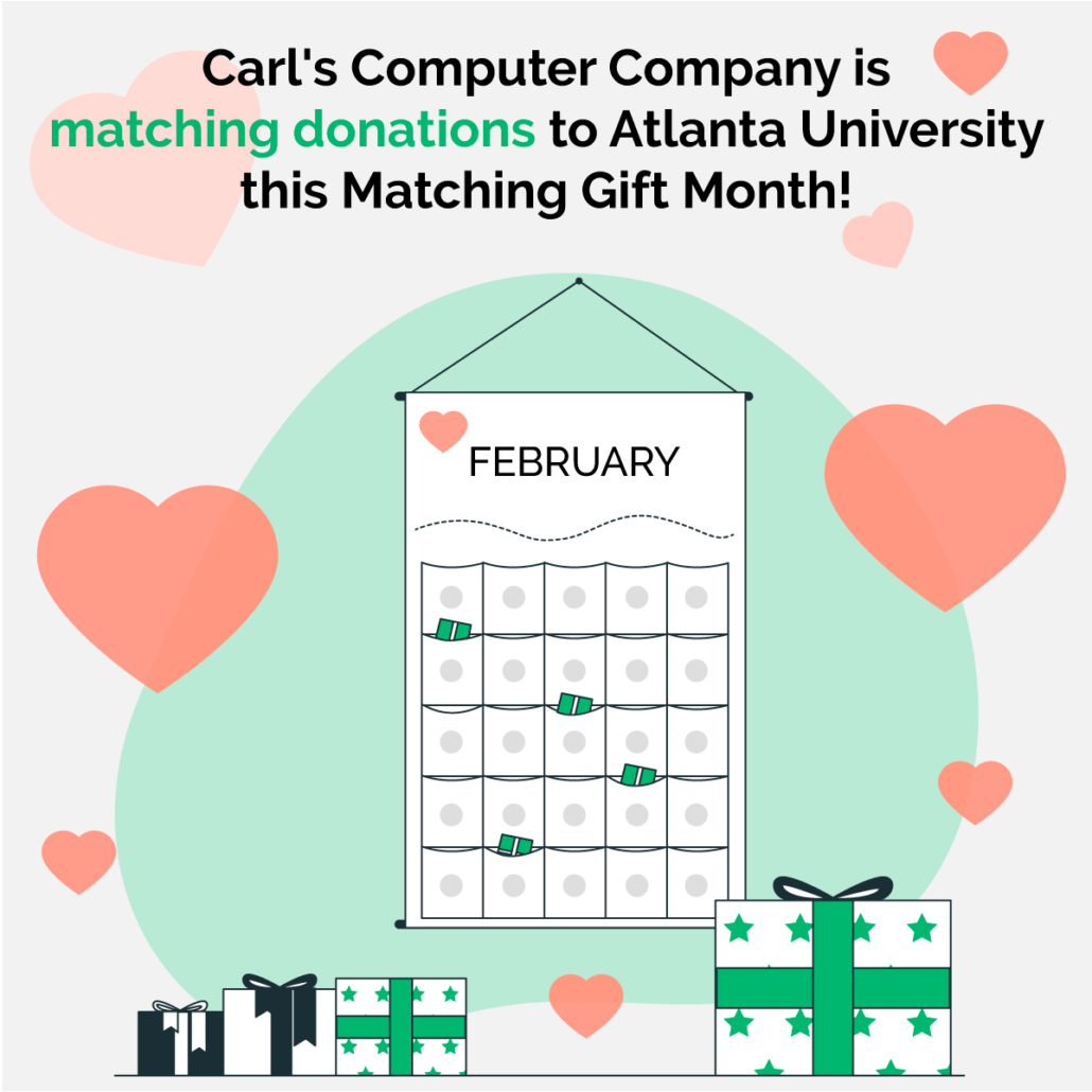 Here’s How You Can Celebrate Matching Gift Month This February