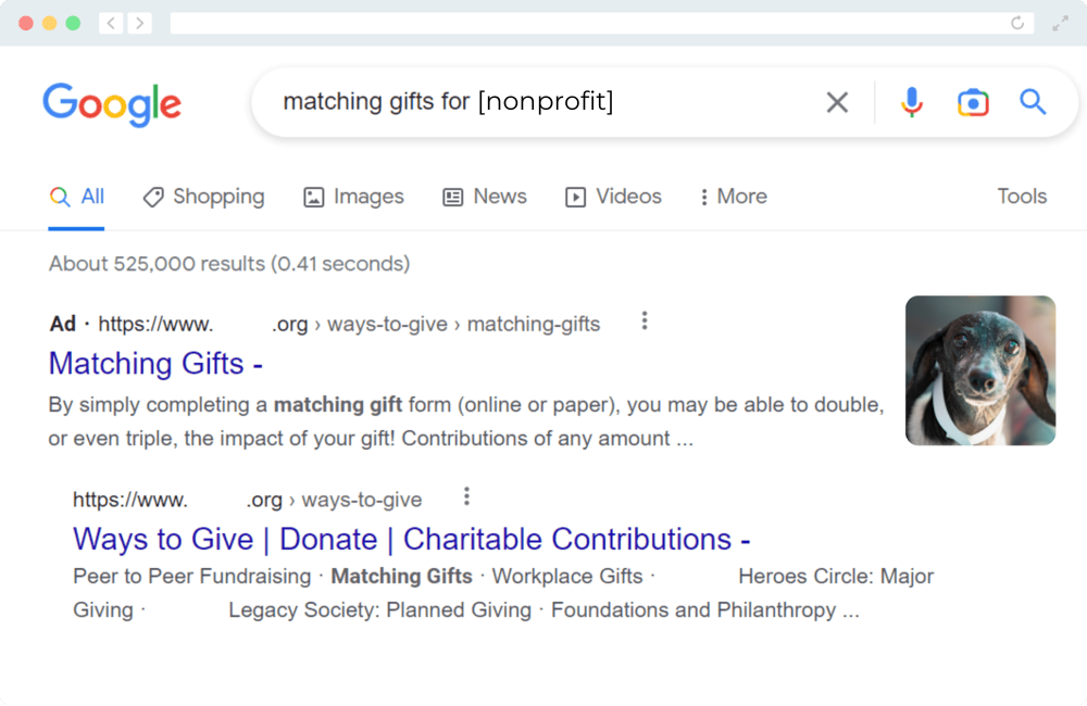 Get matching gifts trending by leveraging Google Grants