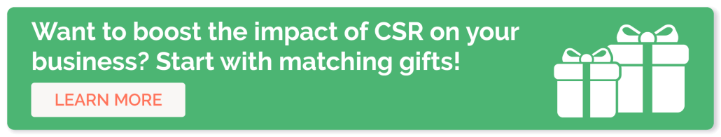 Click through to learn more about how matching gift auto-submission can boost the impact of CSR on your business.