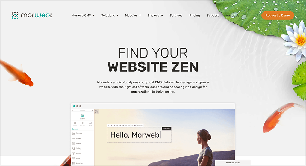 Morweb is the top nonprofit web design company for organization that want a simpler approach to web design and development.