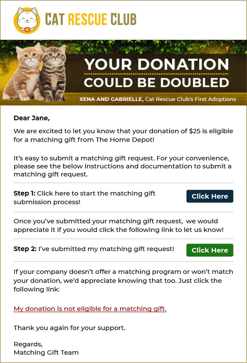 Matching Gifts — Nonprofit Catalog - NXUnite by Nexus Marketing