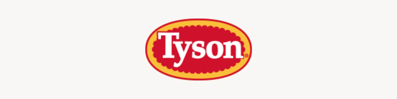 Tyson offers matching gifts for food security and anti-hunger organizations.