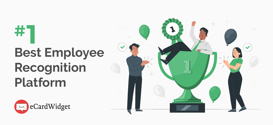 eCardWidget is the best employee recognition platform for boosting morale.