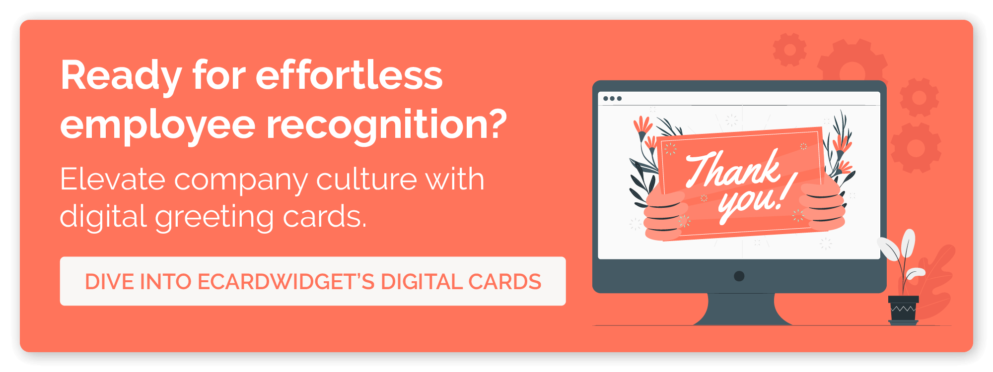 See how you can use eCardWidget’s shareable eCards to support your employee recognition program.