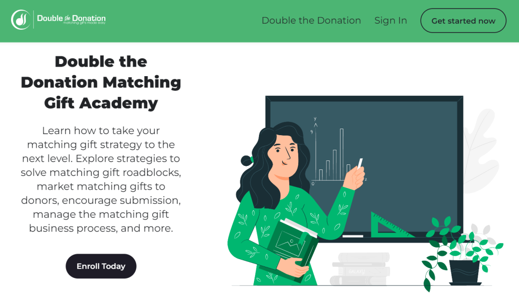 Double the Donation's Matching Gift Academy
