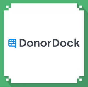 DonorDock is a top nonprofit CRM that integrates with 360MatchPro.