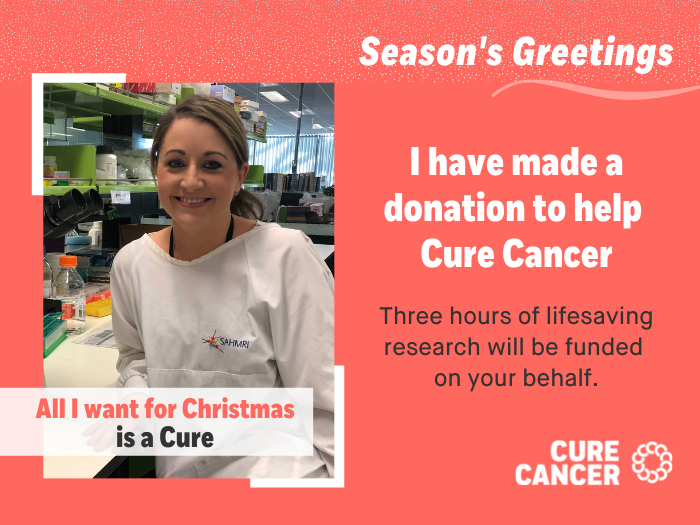 eCards, like the one pictured promoting cancer research, are an effective fundraising method.