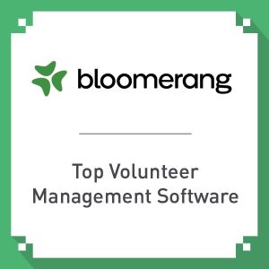 Bloomerang Volunteer is a top volunteer management platform.