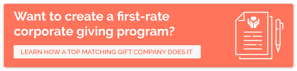 Refine your corporate giving policy by learning how a top matching gift company involves its employees in corporate giving.