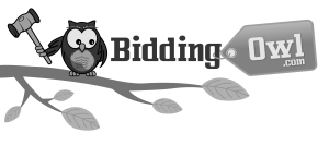 Bidding Owl's mobile bidding software logo