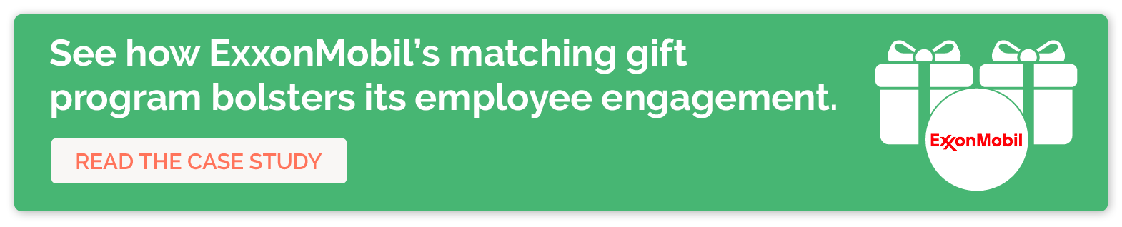 Click to learn more about ExxonMobil’s matching gifts program and how it bolsters its efforts as a top employee engagement company.