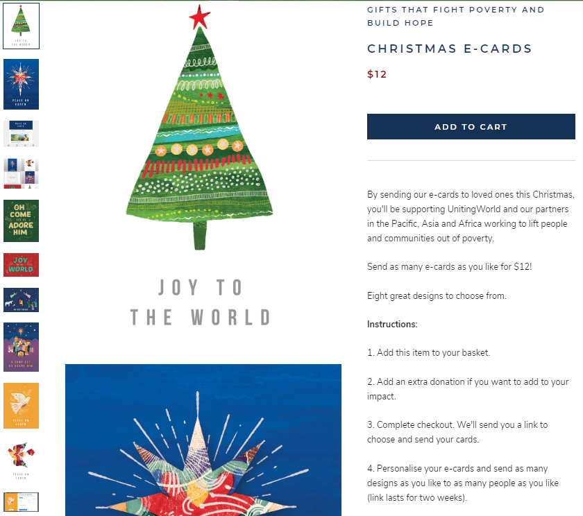 Create A Free Christmas Squares Fundraiser