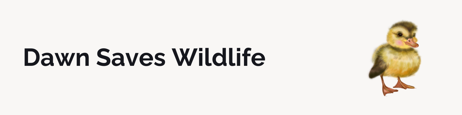 Cause marketing example - Dawn Saves Wildlife