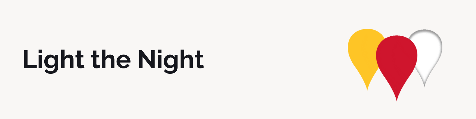 Cause marketing example - Light the Night