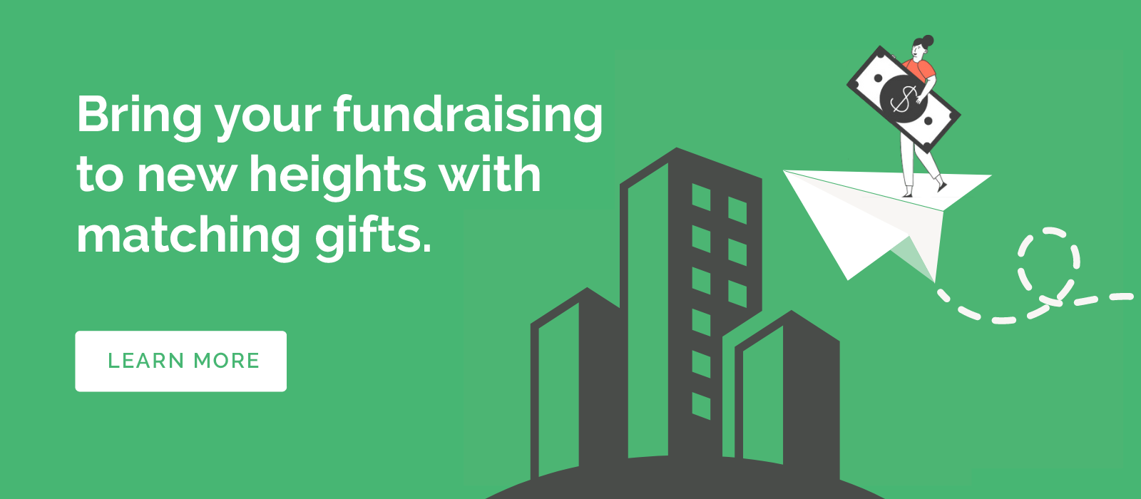 Bring your fundraising to new heights with matching gifts and P2P fundraising CTA