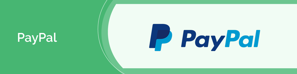 PayPal logo header.