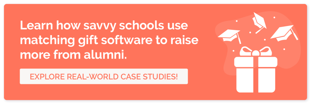 Explore real-life case studies to learn how higher education institutions leverage matching gift software to boost their alumni fundraising results.