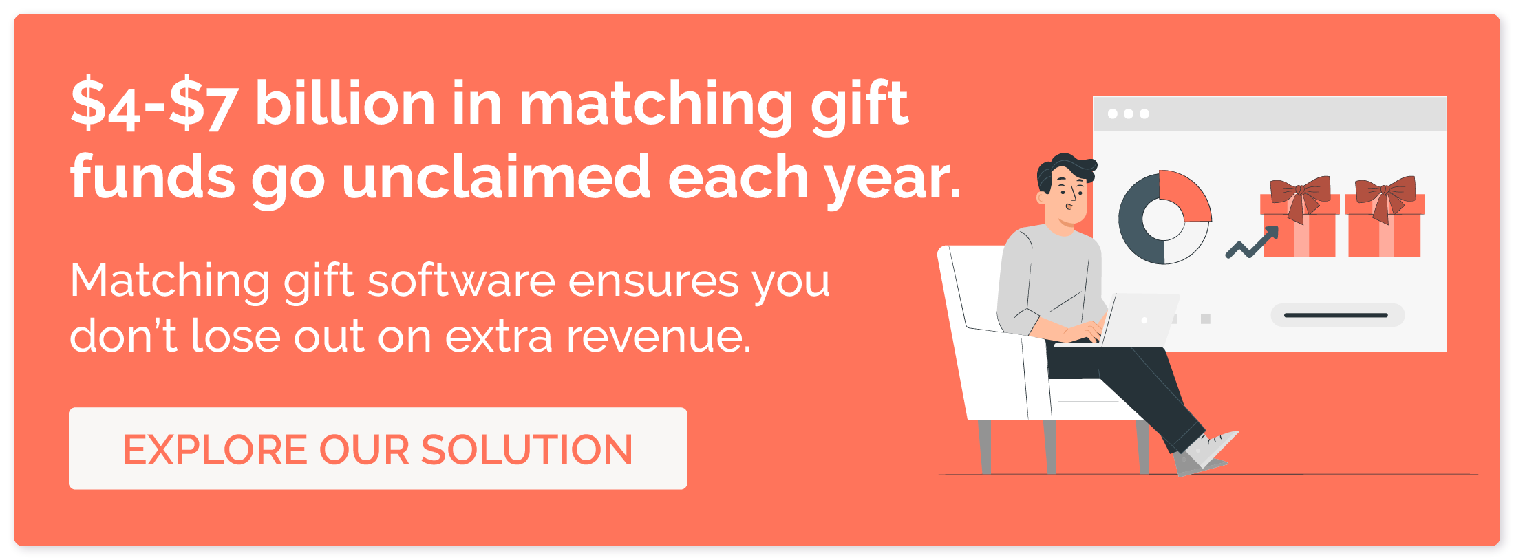 Explore the nonprofit software that can help your cause earn more: matching gift software.
